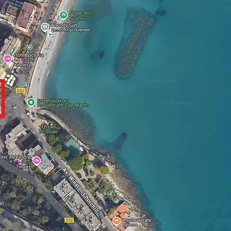 아파트 La Perle 2 P Terrasse Vue 1min Clim *